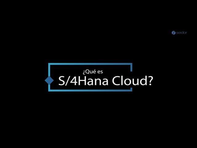 que es S/4HANACloud